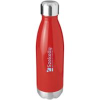 Bouteille de sport publicitaire 510ml avec isolation par le vide Arsenal miniature Rouge