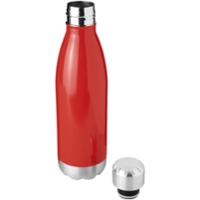 Bouteille de sport publicitaire 510ml avec isolation par le vide Arsenal miniature Rouge