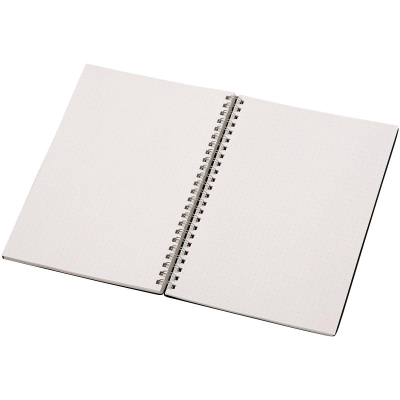 Eco Carnet A5 Avec Pages Lignées, Boucle Pour Stylo, Ruban, Marques De
